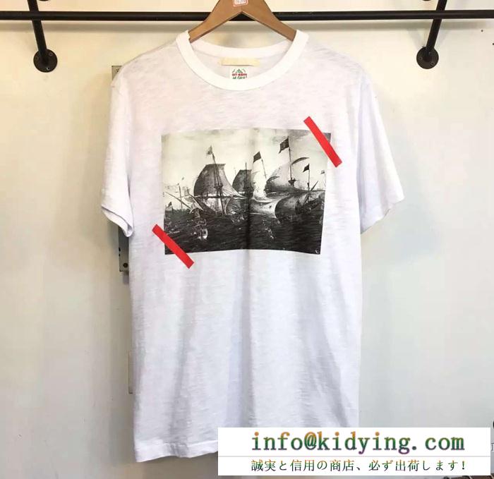 特別人気感謝SALE 2016-17春夏新作 Off-White オフホワイト半袖 Tシャツ