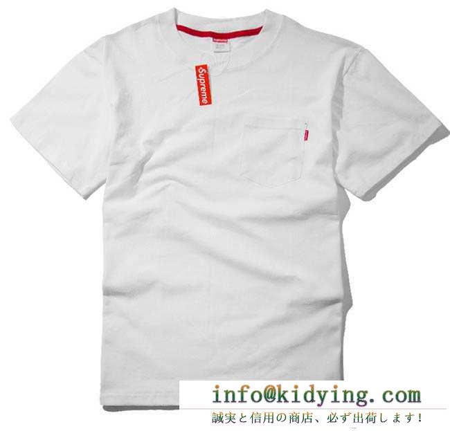 15春夏物 supreme シュプリーム モデル大絶賛? 半袖tシャツ 4色可選