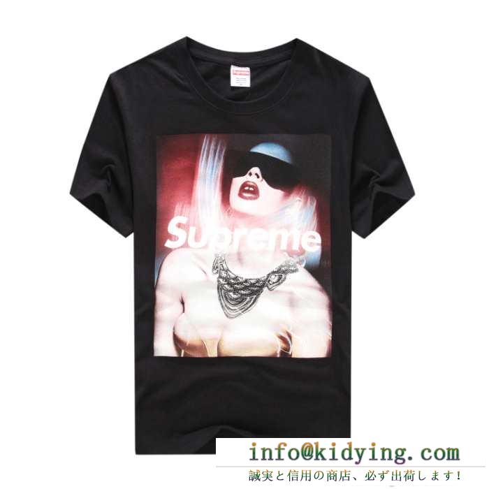 素敵 2015春夏物 supreme シュプリーム 半袖tシャツ 3色可選