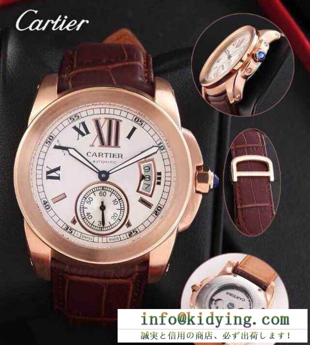 上質 2015春夏物 cartier カルティエ 機械式 男性用腕時計 6色可選 2211721
