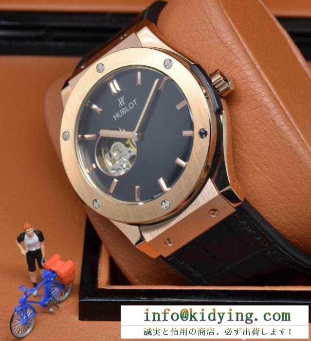 2015春夏物 高評価の人気品 hublot ウブロ 機械式（自動巻き）ムーブメント 男性用腕時計 4色可選