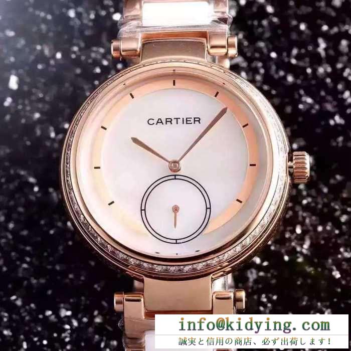 2016 お洒落に魅せる  カルティエ  cartier輸入 クオーツ ムーブメント 36mm 女性用腕時計 5色可選