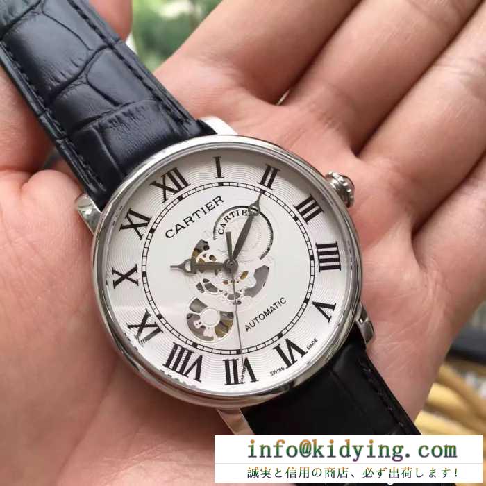 2016 お買得 cartier カルティエ 腕時計 eta2824ムーブメント 42mm 6色可選