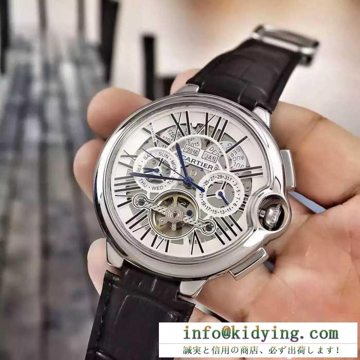 2016 売れ筋のいい カルティエ cartier 機械式（自動巻き）ムーブメント 男性用腕時計 6色可選