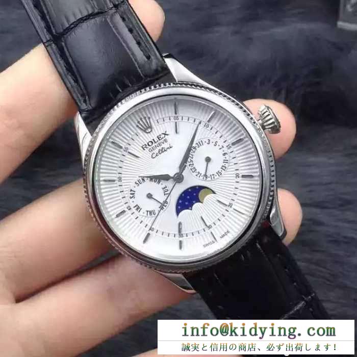 お買い得品 2016 ロレックス rolex 5針クロノグラフ 日月星辰表示 男女兼用腕時計