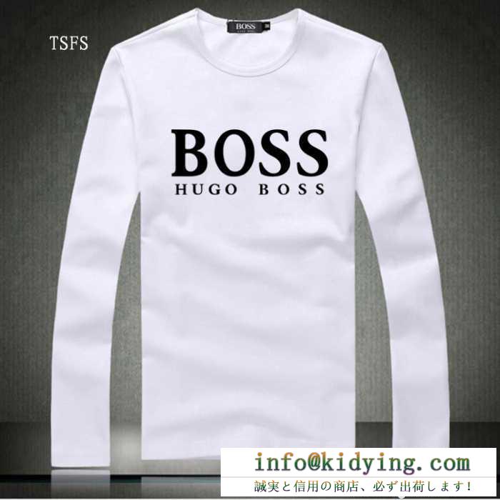 人気 ランキング 2016秋冬 ヒューゴボス hugo boss 長袖tシャツ 2色可選