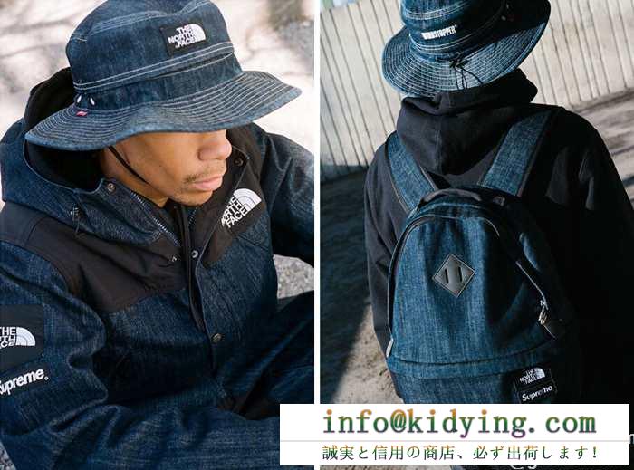 大人の個性を 2016 シュプリーム supreme supreme tnf denim horizon breeze hat 帽子