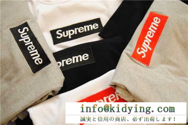 2016   シュプリームsupreme  ポップ box logo 半袖tシャツ 多色選択可 男女兼用