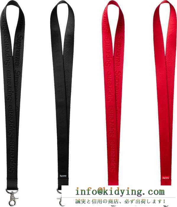 高品質 人気 supreme 16ss nylon lanyard シュプリーム ナイロンランヤード