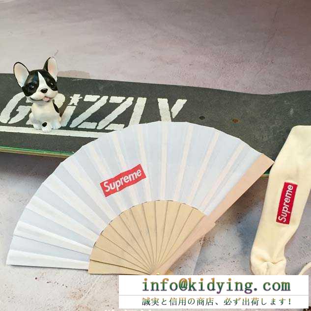 個性的なデザ supreme 16ss sasquatchfabrix. folding fan シュプリーム サスタッチフォールディングファン 扇子