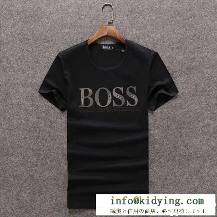 ヒューゴボス hugo boss 半袖tシャツ 2017春夏 3色可選 人気激売れ