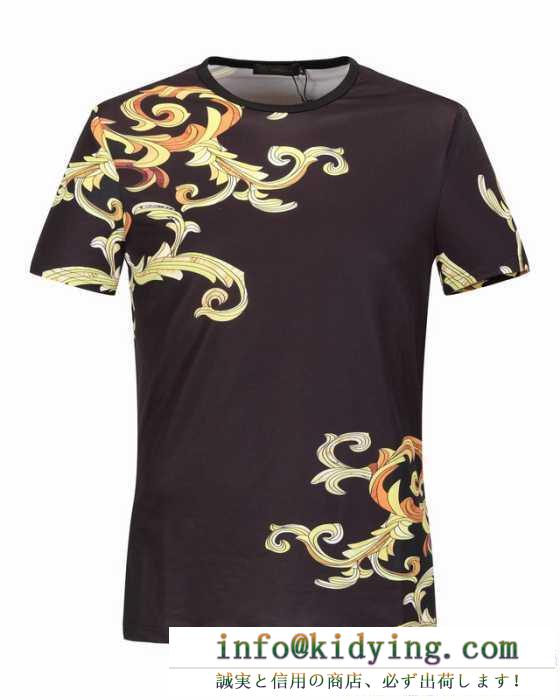 ヴェルサーチ versace 17春夏 半袖tシャツ 2色可選 ランキング商品