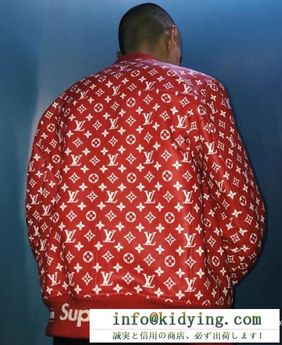 満足できるコート 美品！ louis vuitton x supreme 17ss 海外セレブ定番愛用