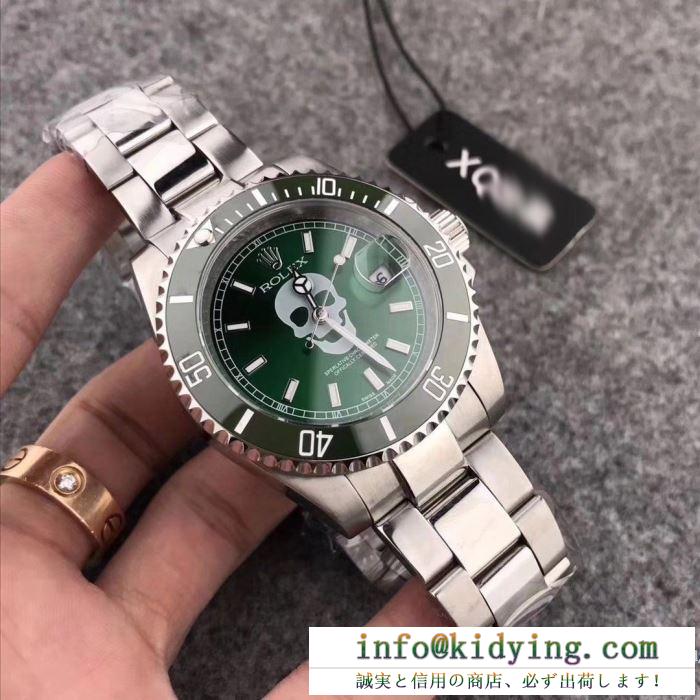 ロレックス rolex 2017 男性用腕時計 3色可選 サファイヤクリスタル風防 完売再入荷