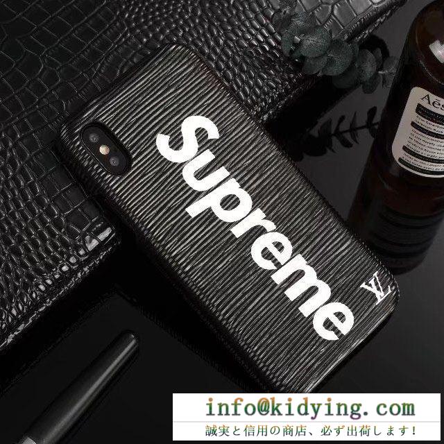 革新的な定番 ブランド ルイ ヴィトン コピー louis vuitton× supreme iphoneケース 脱着簡単 fashion 潮流