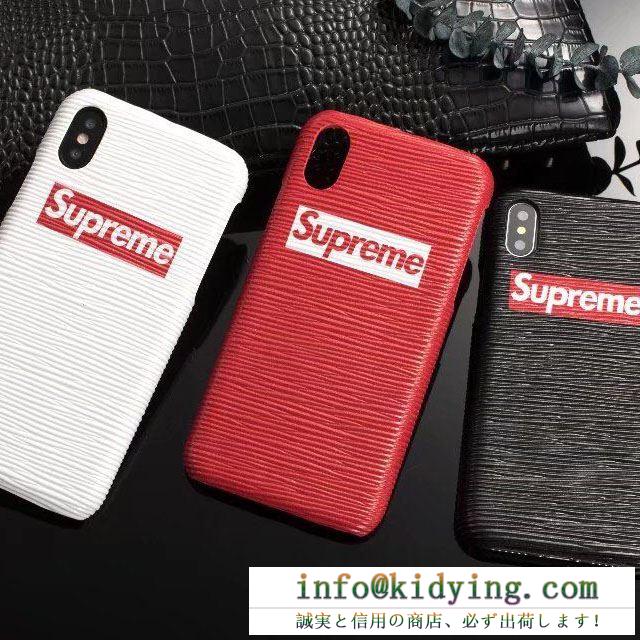 人気更新 supremeボックスロゴ 新品 シュプリーム アイフォン iphoneケース 耐久性 赤色 ファッション スマホケース