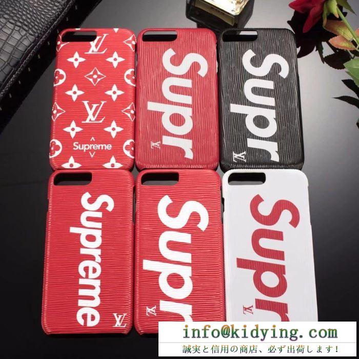 SUPREMEコピーiphone ケース ストリート ファッション 人気louis vuitton case cover folio epi ケース 赤色