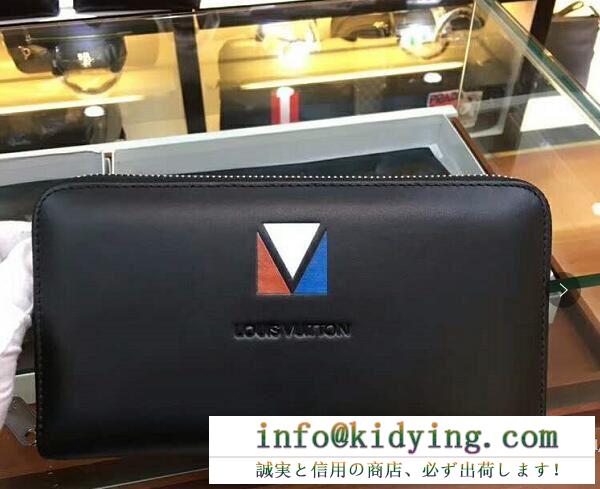 HOT100%新品 ルイヴィトン財布人気 louis vuitton メンズ長財布ラウンドファスナーウォレット