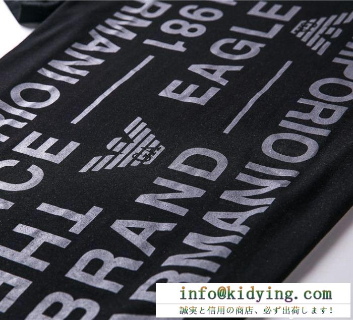 男性が憧れる アルマーニ 人気 新着 emporio armani tシャツ コピー ファション2018 限定 半袖 カジュアル