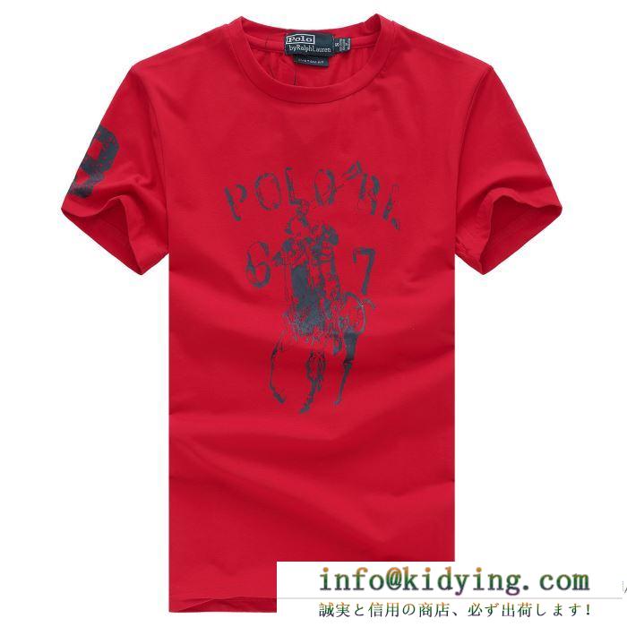 2018夏定番アイテムポロラルフ・ローレンメンズクルーネック半袖ｔシャツ