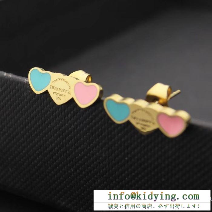 2018春夏新作 ティファニー tiffany&co ピアス 3色可選 落ち着いた感覚
