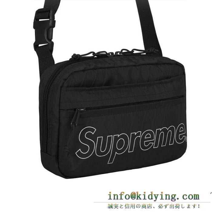 人気新作登場 4色可選 ショルダーバッグ supreme シュプリーム supreme 18fw utility bag
