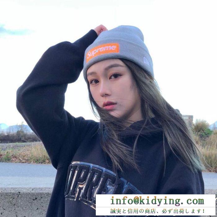多色可選 supreme シュプリーム ニットキャップ supreme 16fw 17fw 18fw new era box logo beanie 今年流