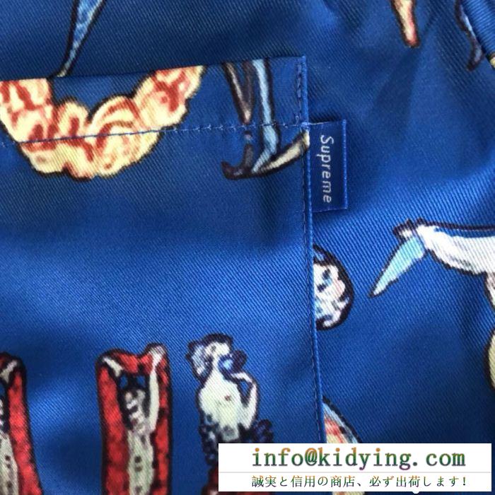 爽やかな印象SUPREMEコピー赤字超特価2018ブルーのシュプリームメンズ半袖ｔシャツ爆買い最新作