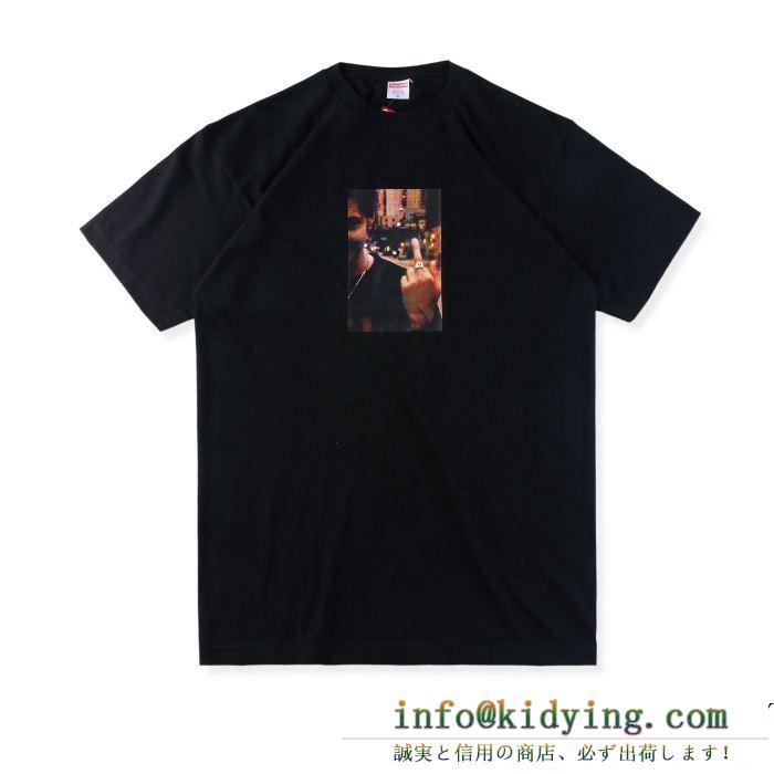 SUPREME シュプリーム 2色可選 supreme blessed dvd tee 18fw 激安大特価定番人気 数量限定大得価 半袖tシャツ