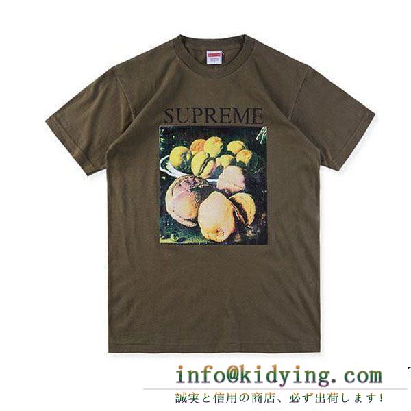 Supreme still life t 期間限定割引中 vip価格アイテム セレブ愛用 supreme シュプリーム 半袖tシャツ 多色可選