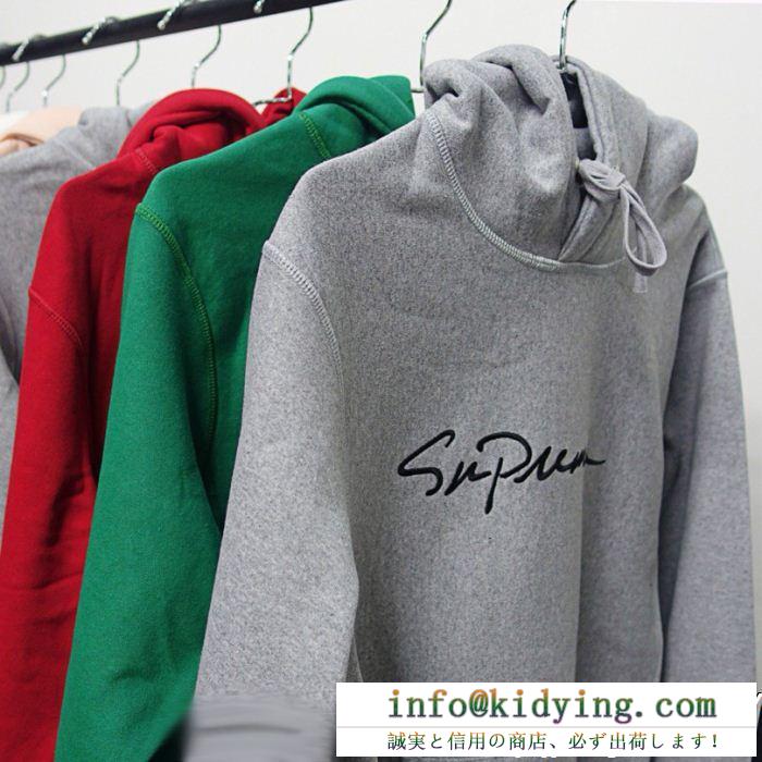 パーカー 超人気大特価 上品な印象 18fw classic script hooded sweatshirt 多色選択可 新品買い付け