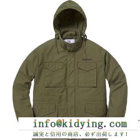 Supreme the killer m-65 jacket 18fw supreme シュプリーム ブルゾン 3色可選 最新の品