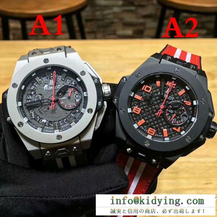 最先端ファション 2色可選 ウブロ hublot 最先端ファション 男性用腕時計 秋冬特別販売