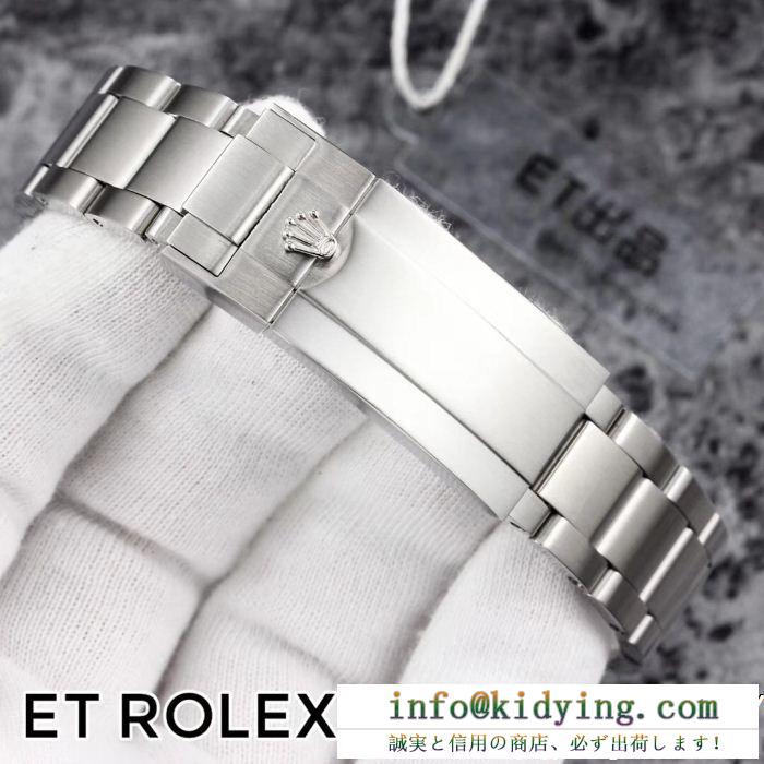 新トレンドアイテムロレックス スーパー コピー 優良ROLEX腕時計コピー 日付表示サファイヤクリスタル風防

