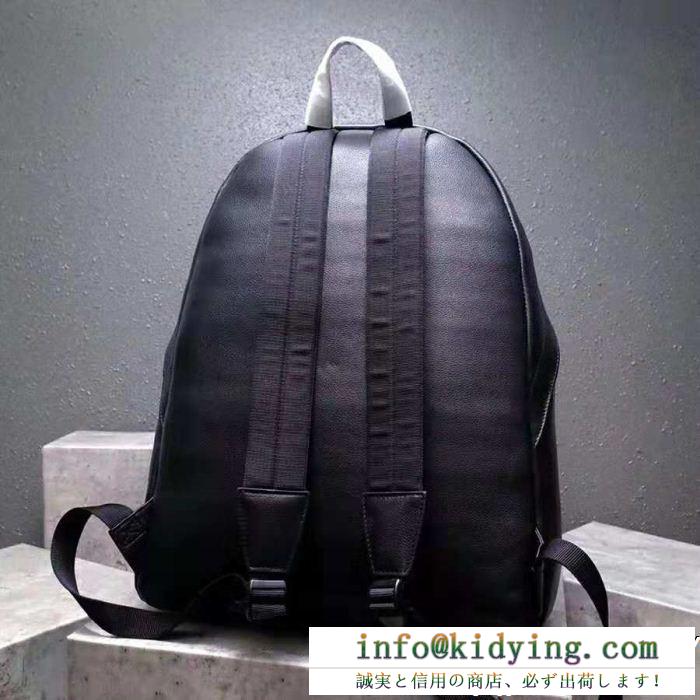 バレンシアガ リュック コピーbalenciagaホワイトロゴ付きブラックレザーバックパック大人気モデル552379dlq4n