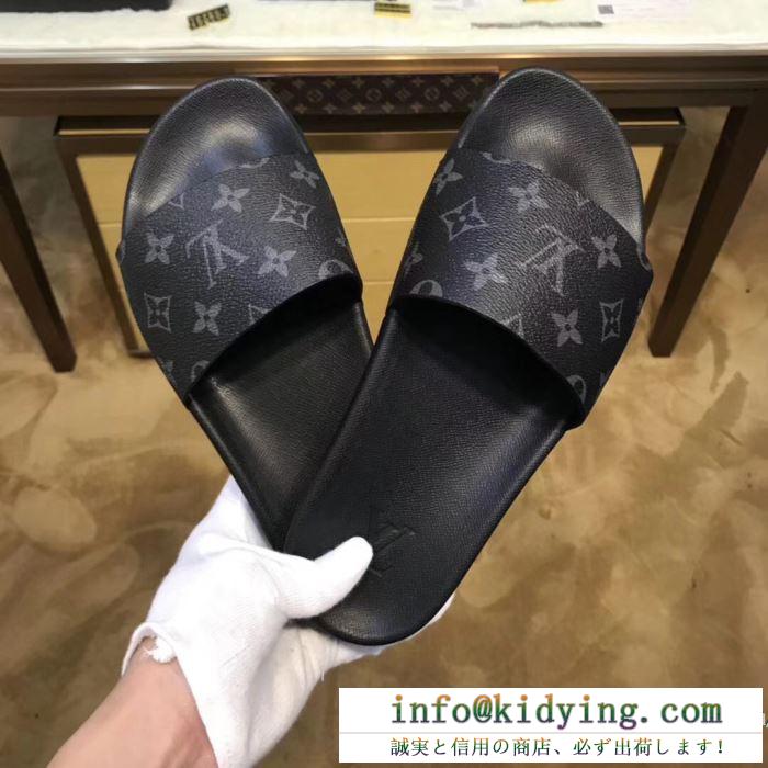 ファッションスタッズ 2018新入荷 2色可選 ルイ ヴィトン louis vuittonサンダル 上質な素材採用