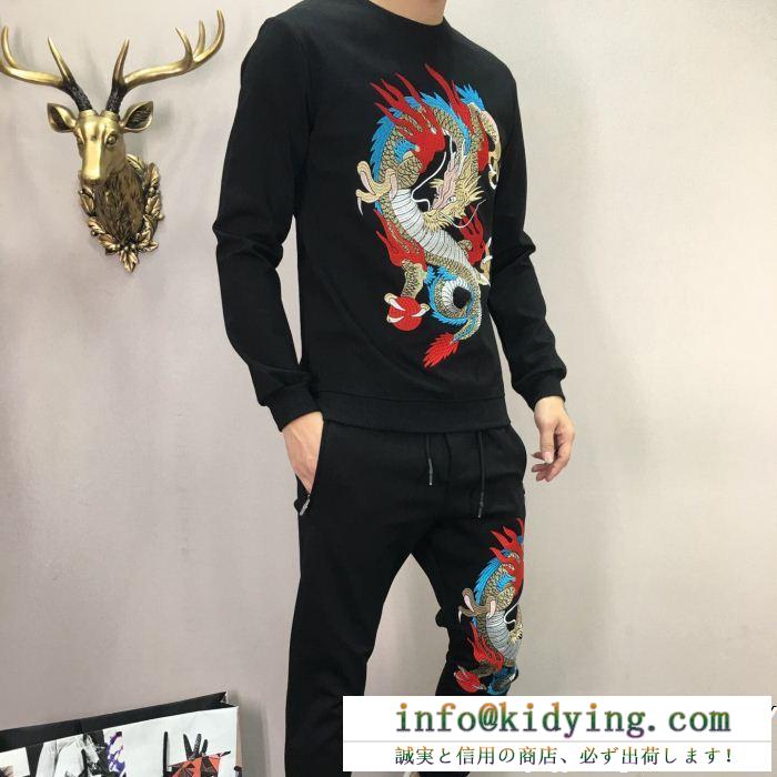 韓国の人気 ドルチェ＆ガッバーナ Dolce&Gabbana 若い世代に評判がいい プルオーバーパーカー 超限定即完売