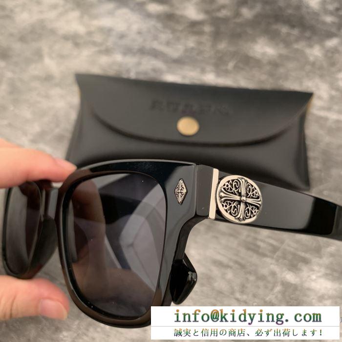 春夏新作奇跡の再入荷 クロムハーツ chrome hearts サングラス 4色可選 最新作2019春夏入荷
