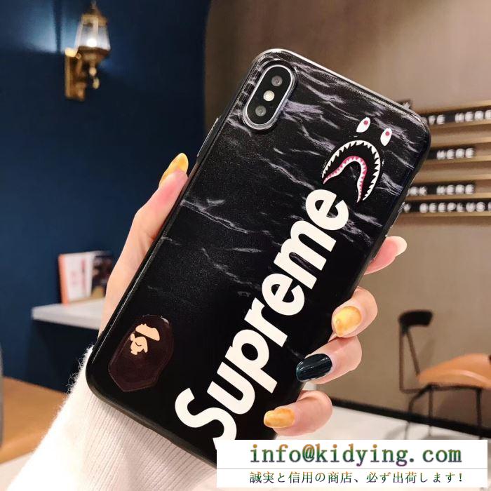 シュプリーム スマホケース 通販 都会的な印象に 2020限定 supreme カバー ユニセックス コピー ２色可選 プリント おしゃれ 格安