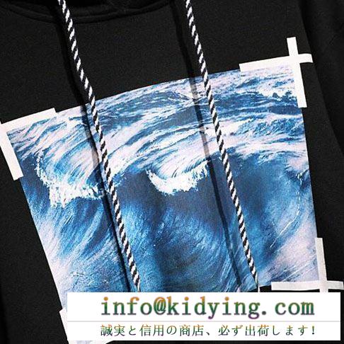 2019春夏にも引き続き大活躍！ off-white オフホワイト おしゃれを楽しむ！ ジャケット パーカ セーター コート