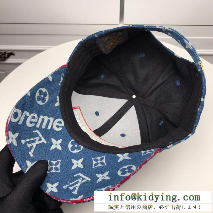 安心の関税送料込 19ss 新作 ルイ ヴィトン louis vuitton ベースボールキャップ 2色可選 春夏季超人気即日発送