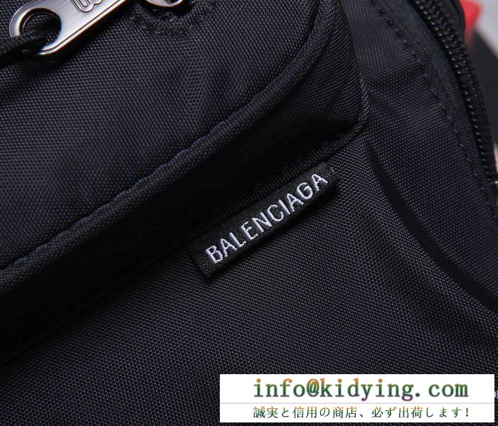 BALENCIAGA メンズ ウエストバッグ 圧倒的存在感ある限定新作 バレンシアガ コピー ブラック ストリート おしゃれ 品質保証