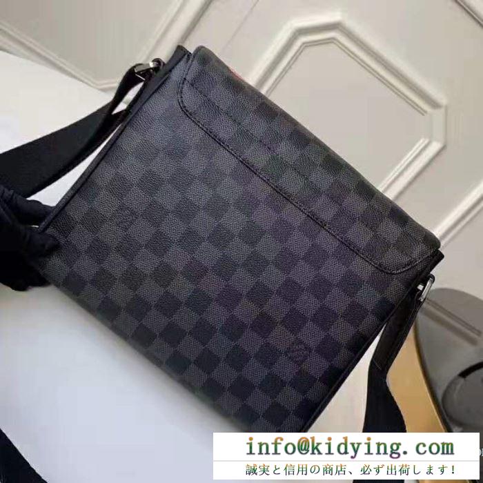 ショルダーバッグ メンズ ルイヴィトン 存在感溢れたプリントが素敵 2019限定 louis vuitton コピー ブラック 最安値 n40238