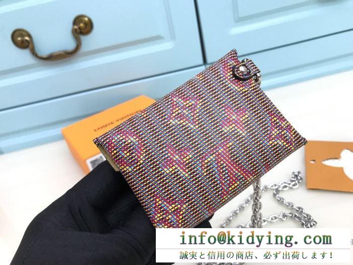 折りたたみ財布 チェーン ルイヴィトン 素敵で華奢な着こなしに 2019人気 louis vuitton レディース コピー 完売必至 m68614
