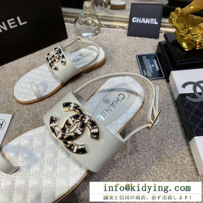 シャネル chanel サンダル 春夏季超人気限定コラボ ss19春夏入荷人気のスピーディ