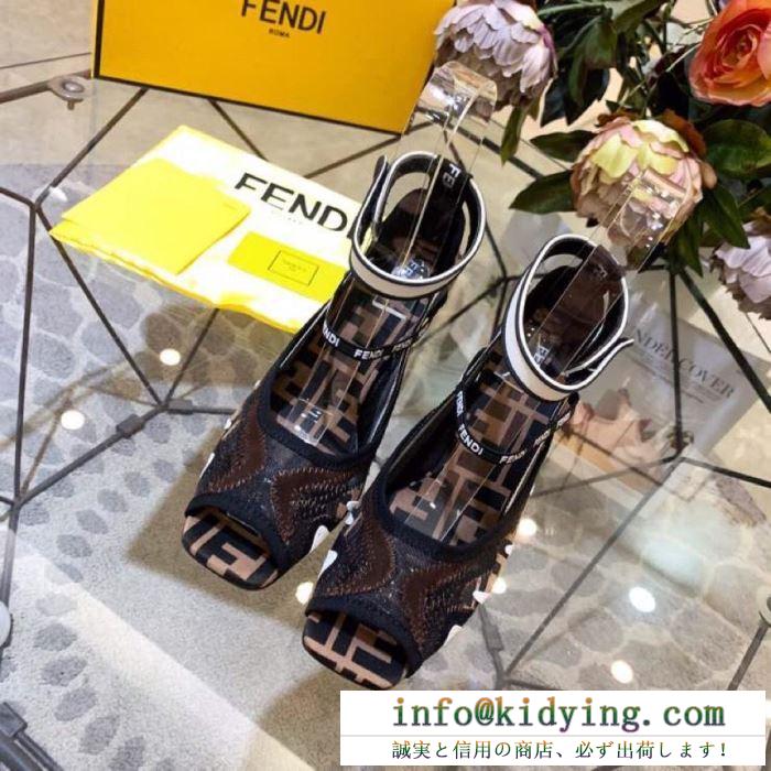 4色可選 サンダル 春物１点限りvip顧客セール 安心の関税送料込 19ss 新作 フェンディ fendi