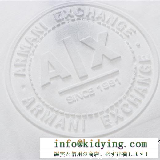 夏季大人気アイテム 話19ss新作 夏新品完売間近 armani アルマーニ 3色可選 半袖tシャツ