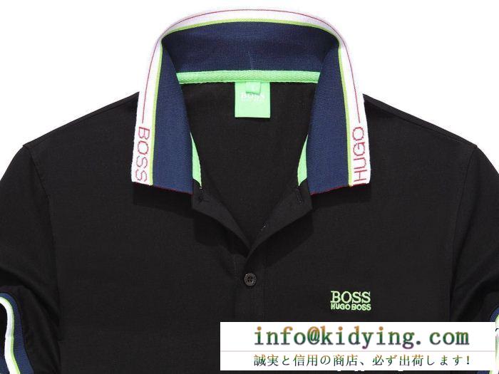 半袖Tシャツ 多色可選 hugo boss ヒューゴボス 控えめにしてヘルシーな印象 風合いが魅力