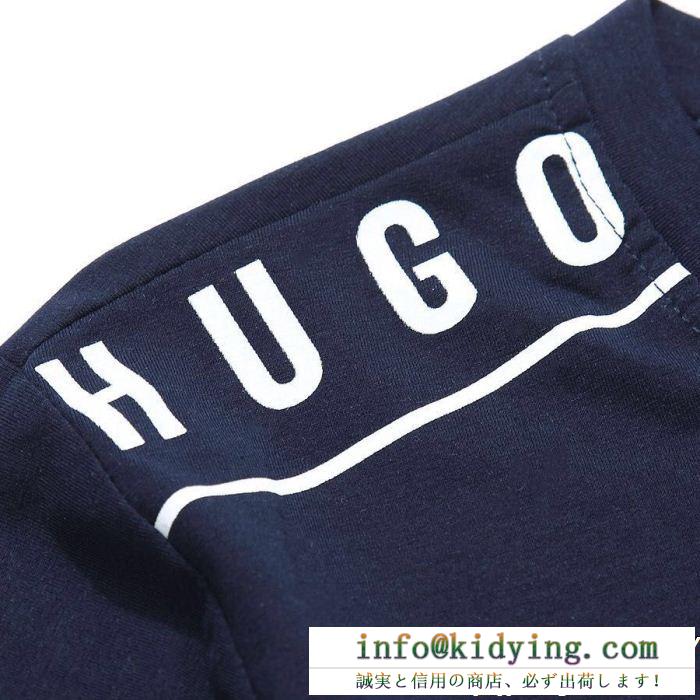 2019春夏トレンドファッション新作 今季のベスト新作 hugo boss ヒューゴボス 半袖tシャツ 4色可選