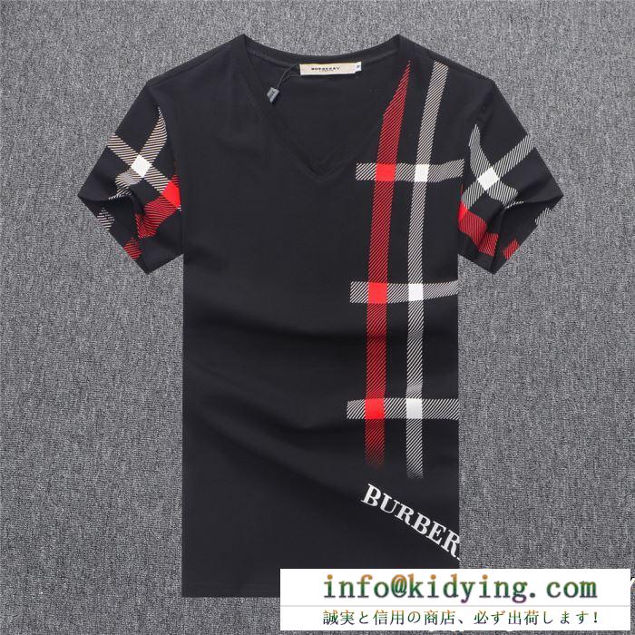 不思議なモデル　Burberry2019半袖ｔシャツスーパーコピー  バーバリーコピー服　快適な着心地　大切な人へのプレゼント　相性抜群おしゃれ